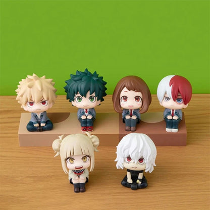 11cm Boku no Hero Academia Anime Figure Childhood Midoriya Izuku Action Figure Cute Bakugo Katsuki Figurine PVC Collection Toys