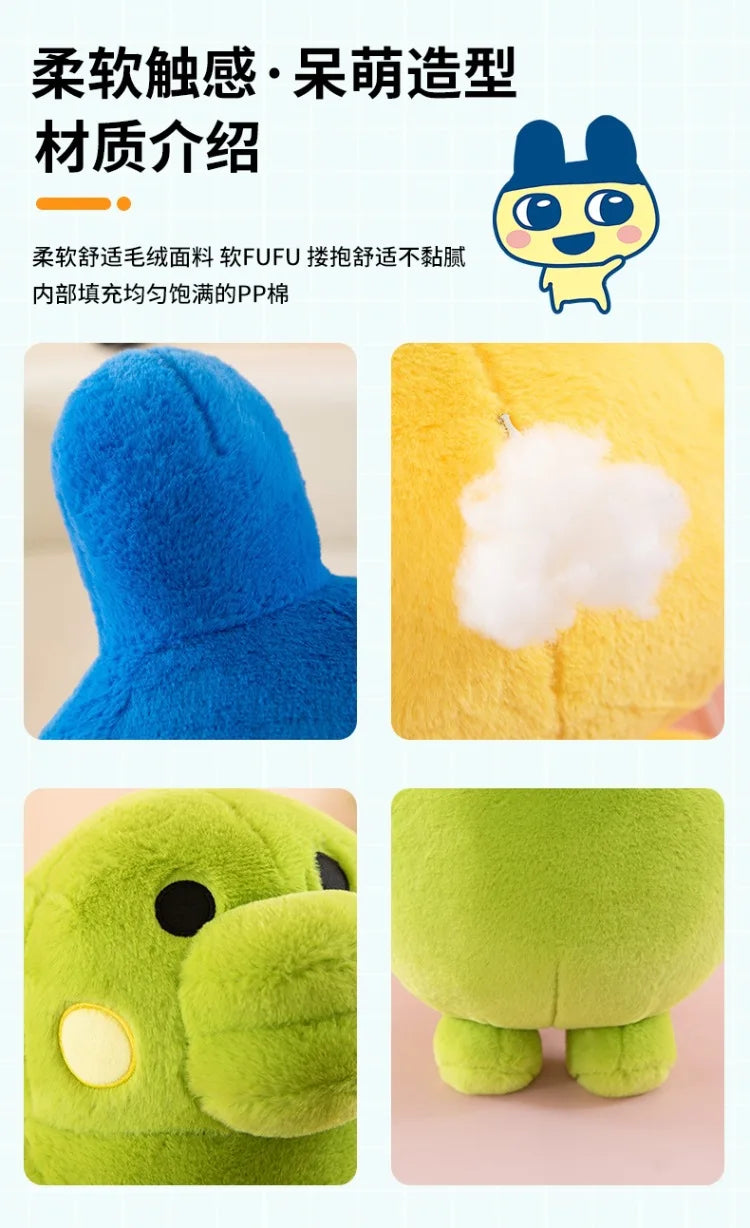40/50/70cm Big Size Tamagotchi Kawaii Anime Plush Stuffed Doll Cartoon Room Decoration Plushies Children's Pillow Holiday Gift