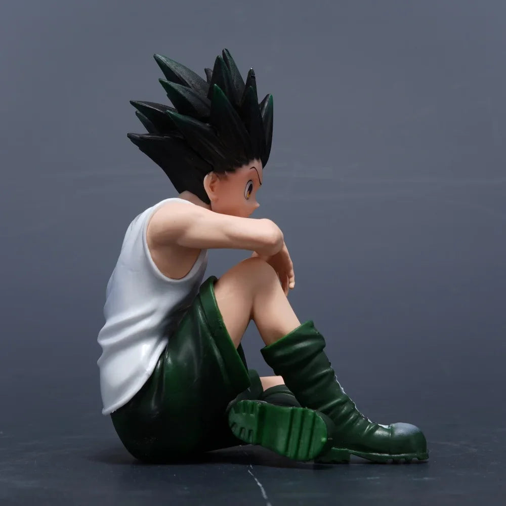 11cm Anime Hunter x PVC Action Figures Gon Freecss Killua Zoldyck Model Toys Collection Gifts