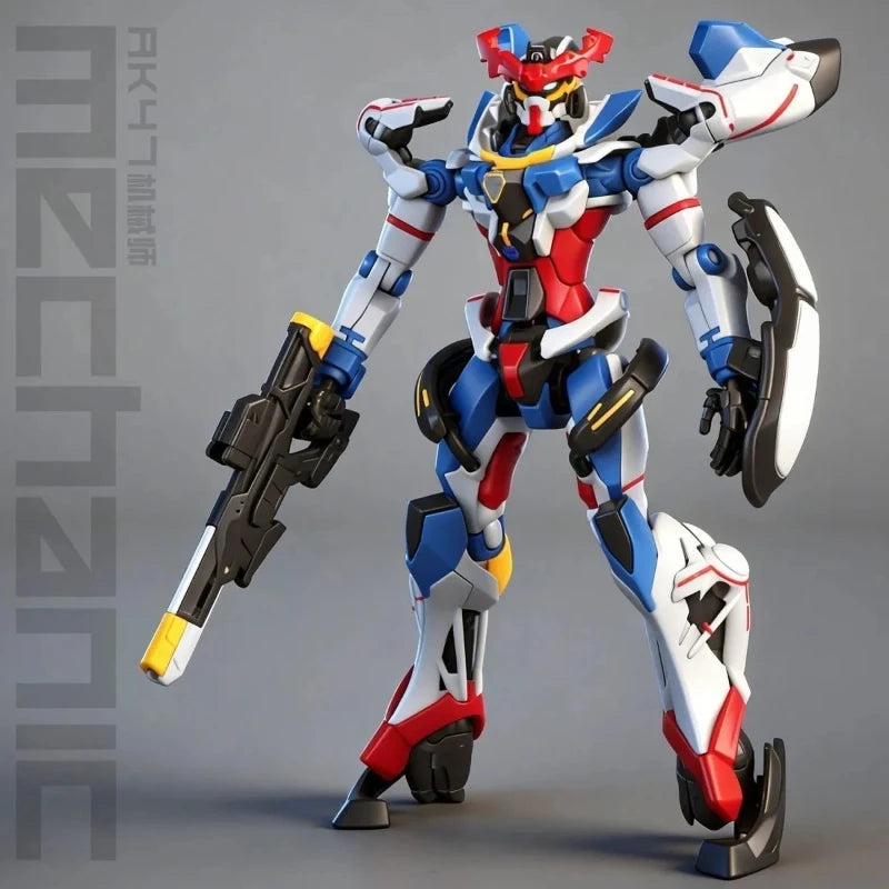 HG 1/144 Series Mecha Warrior Action Figure Assembly Model High Detail Plastic Desktop Decor Festive Boy Gifts