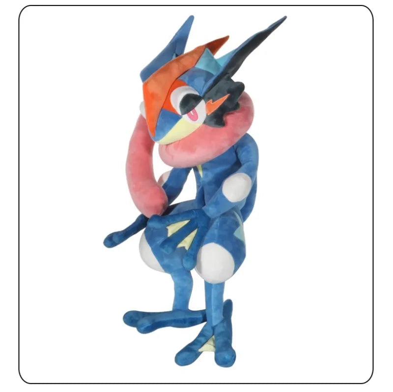 150CM Greninja Pokemon Plushies Big Size Cartoon Anime Peluche Kawaii Stuffed Ornament Comfortable Soft Doll Children Toy Gift