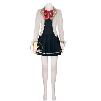 Anime Roshidere Alya Alisa Mikhailovna Kujou Cosplay Costume Wig Maria Masha Dress School Uniform Chisaki Sarashina Yuki Women