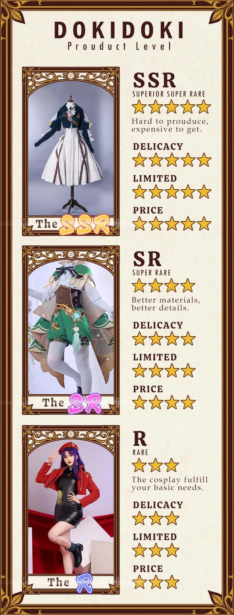 【Official】IN STOCK Xie Lian Cosplay Anime Heaven Official's Blessing DokiDoki-SR Tian Guan Ci Fu Cosplay XieLian Costume