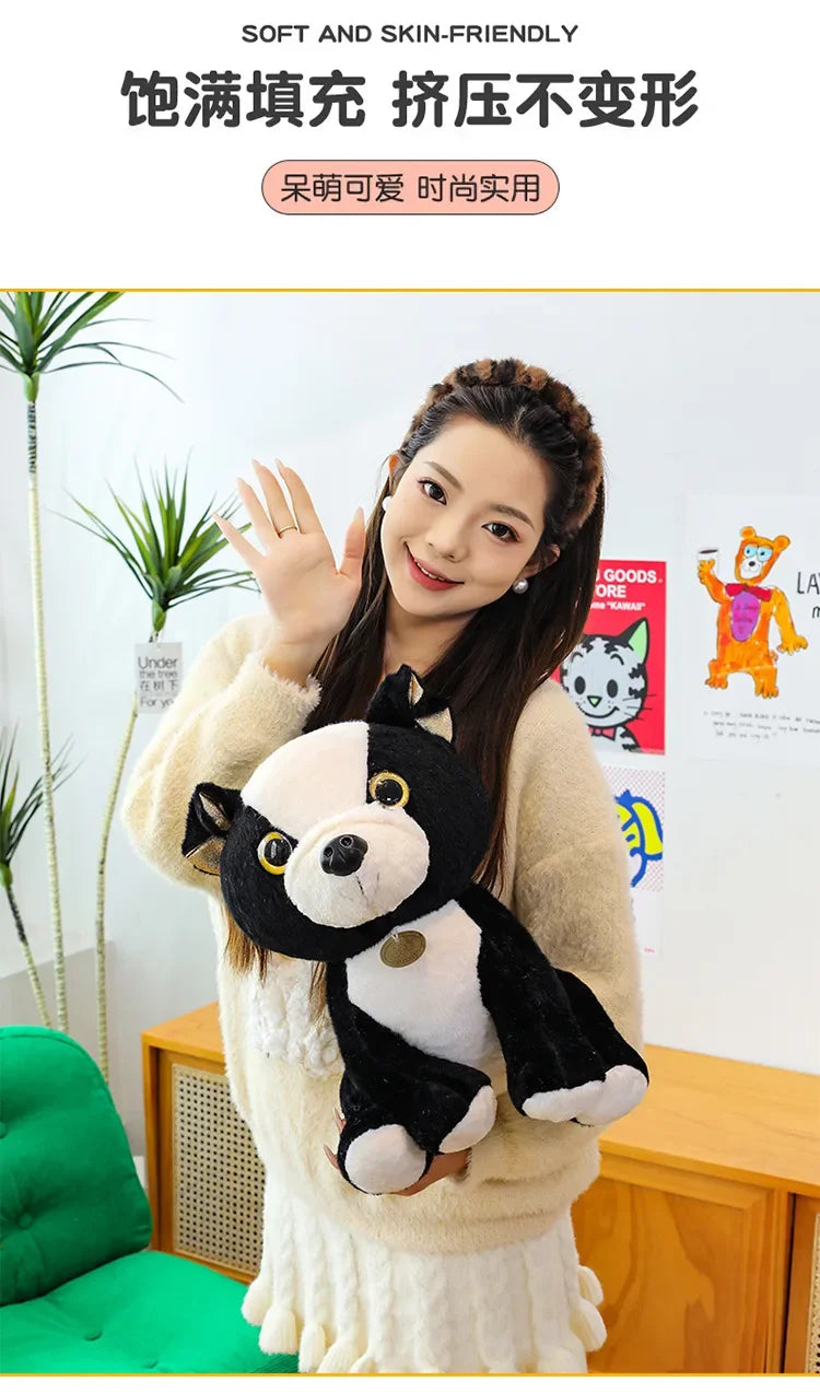 New 3 Colors 20-35cm Bulldog Plush Stuffed Puppy Doll Cute Puppy Plush Kawaii Animal Toy Children's Birthday Gift Doll Kids To