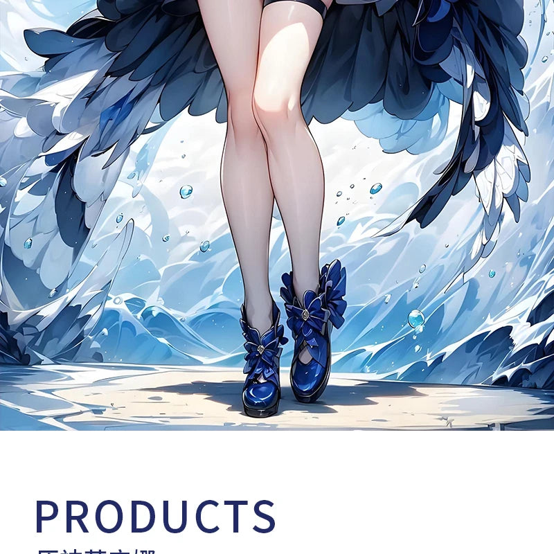Genshin Impact Furina Cosplay Costume Set Polyester
