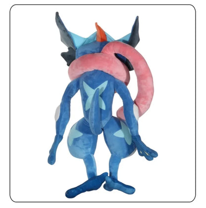 150CM Greninja Pokemon Plushies Big Size Cartoon Anime Peluche Kawaii Stuffed Ornament Comfortable Soft Doll Children Toy Gift