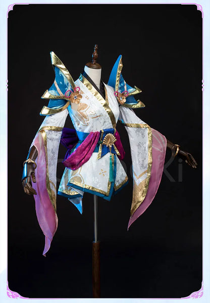 Lux Luxannaa Cosplay Costume Game DokiDoki-R Women Spirit Blossom Costume Lux Cosplay Dress Halloween