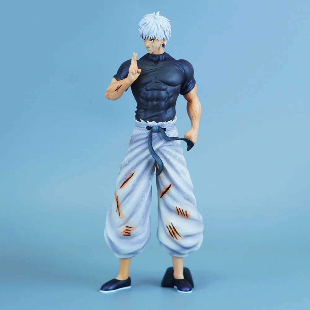 23.5cm Anime Jujutsu Kaisen Gojo Satoru PVC Action Figure Statue Desktop Ornament Model Toy Gift
