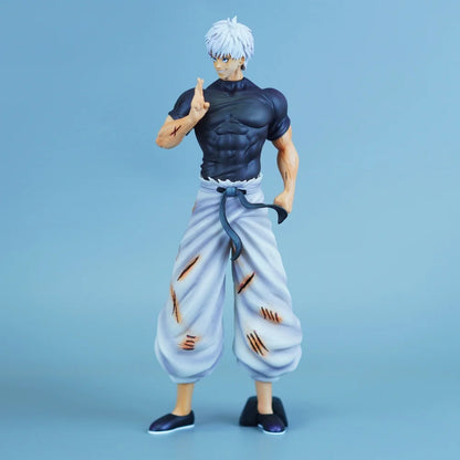 23.5cm Anime Jujutsu Kaisen Gojo Satoru PVC Action Figure Statue Desktop Ornament Model Toy Gift