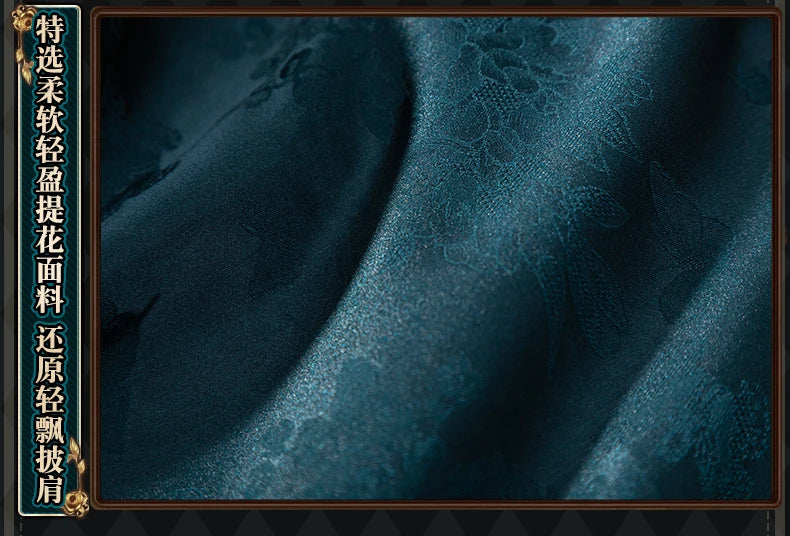 Identity V Art Dealer Cosplay Costume Wig Uniform Knight Richard Sterling Glasses Hat Roy Ramit Halloween Women Men Carnival Cos