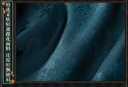 Identity V Art Dealer Cosplay Costume Wig Uniform Knight Richard Sterling Glasses Hat Roy Ramit Halloween Women Men Carnival Cos