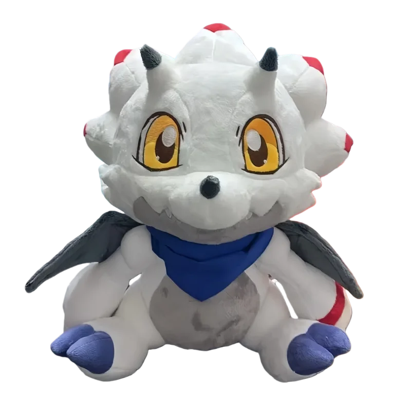 40CM Gammamon Plushies English Gammamon Cartoon Anime Peluche Kawaii Ornament Comfortable Soft Doll Children's Toy Gifts