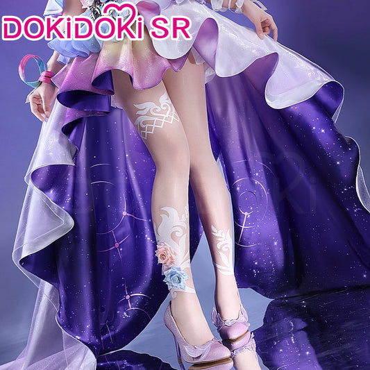 Cyrene Cosplay Costume Game Honkai: Star Rail【S-2XL】DokiDoki-SR HSR Cyrene Women Dress Veil SP Version Cosplay Plus Size
