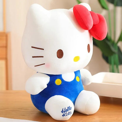 4style Hello Kitty Anime Hello Kitty Stuffed Toys Plushier Soft Pillow Birthday Gifts For Girls Kawaii Hello Kitty Plush Dolls