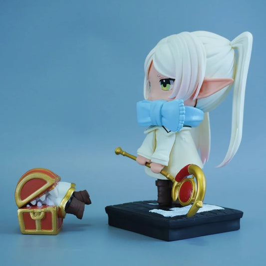 17.5cm Anime Beyond Journey’s End Frieren PVC Action Figure Desktop Ornament Collectible Model Toy Gift