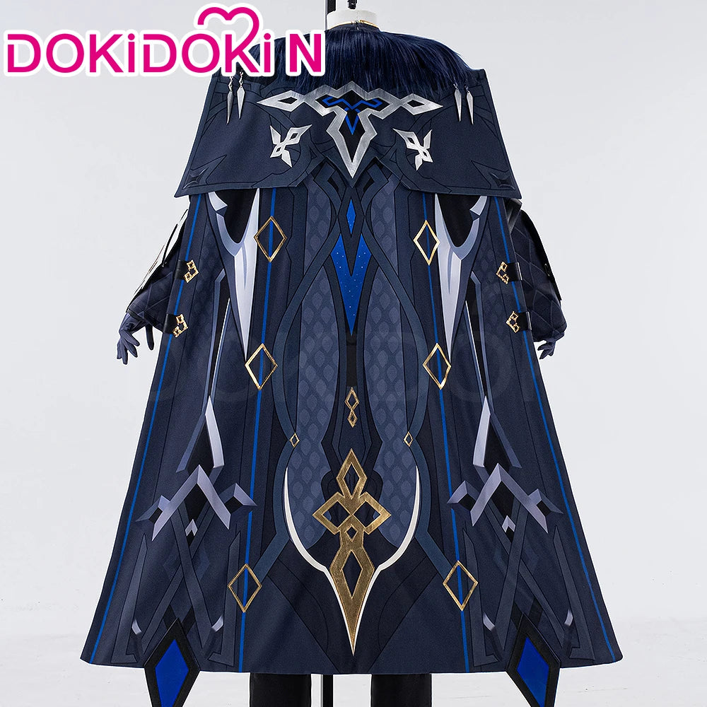 Captain Capitano Cosplay Costume Game Genshin Impact【XS-3XL】DokiDoki-N Halloween Costume Fatui Harbinger Plus Size