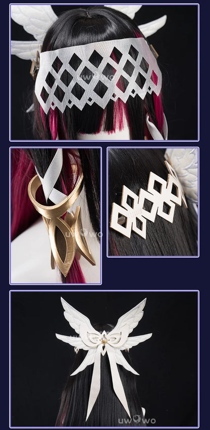 PRE SALE UWOWO Columbina Cosplay Game Genshin Impact Columbina 'Damselette' Snezhnaya Cosplay Costume Halloween Costume