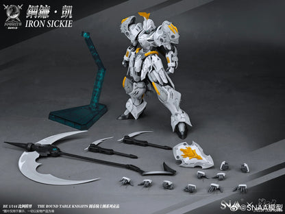 In Stock SNAA Iron Sickle Kay 1/144 Assembly Model Kit The Round Table Knights Action Figurine Model Toy Robot Mecha Gift