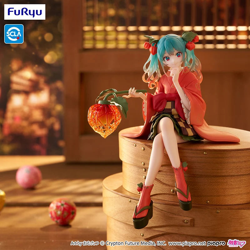 Bandai Hatsune Miku Flower Fairy Physalis Ver. 15CM PVC Model