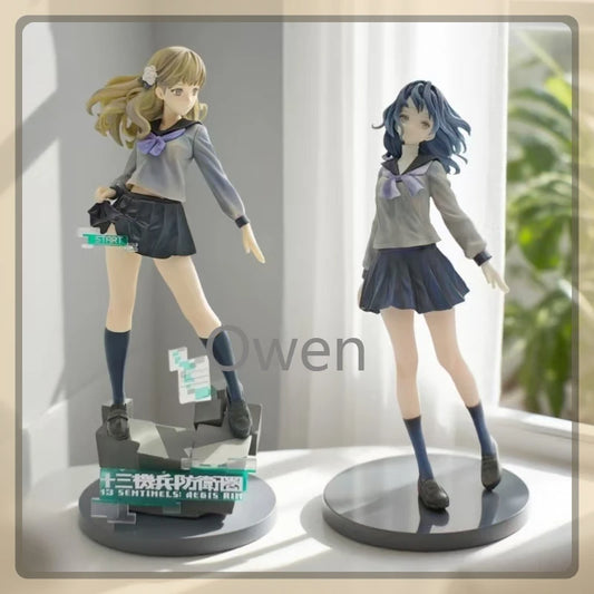 13 Sentinels Aegis Rim game Fuyusaka Iori Figure Shinonome Ryōko Girl Stand Action Figures PVC Model Collection Statue Toys Gift