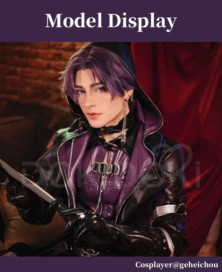 IN STOCK Rafayel AbyssWalker Cosplay Costume Game Love and Deepspace【M-3XL】DokiDoki Men Costume Qiyu Rafayel Cosplay Plus Size