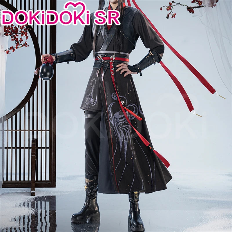 【Official】IN STOCK Lan Wangji Wei Wuxian Doujin Cosplay Costume Anime Dao Mo To Shi DokiDoki-SR Men Winter Halloween Costume