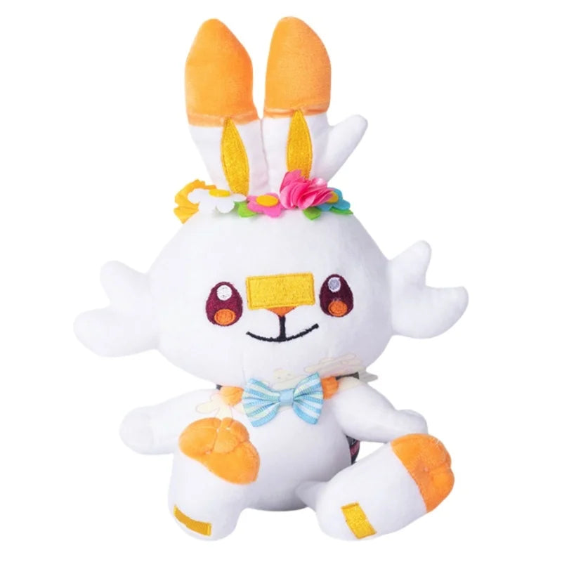 Pokemon Plush Pikachu Scorbunny Sylveon Ponyta Plushies Toys Hobbies  Kawaii Room Decor Kids Xmas Birthday Gifts