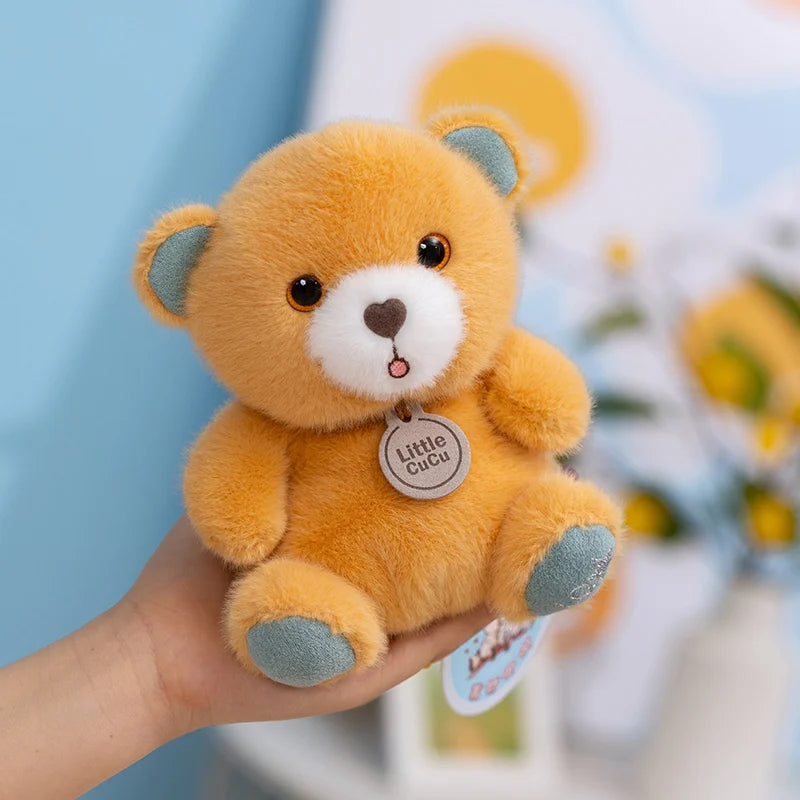 15cm 6inches Kawaii Stuffed Animals Koala Racoon Panda Axolotl Capi Plush Toys Cute Soft Pet Cat Plushies Lovely Zoo Souvenir