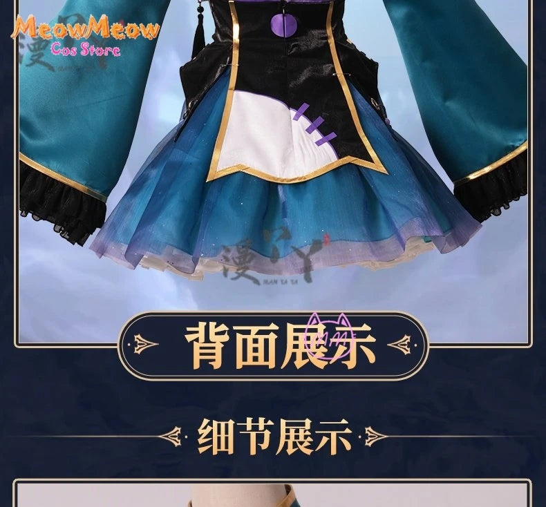 Project Sekai Zombie Cosplay Costume Adult Woman Polyester