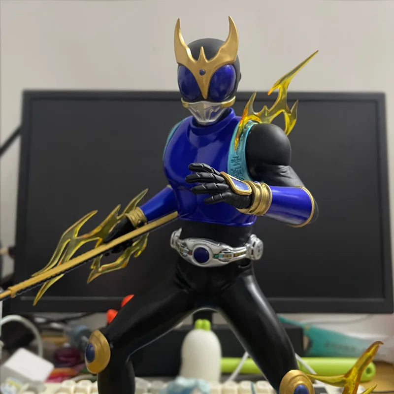 38cm Masked Rider Kuuga Rising Dragon Form Anime Figure Kamen Rider Figurine Collection Statue Model Ornament Room Desk Toy Gift