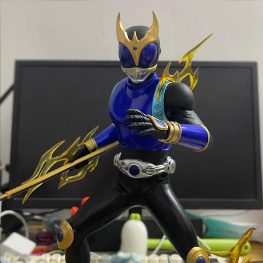 38cm Masked Rider Kuuga Rising Dragon Form Anime Figure Kamen Rider Figurine Collection Statue Model Ornament Room Desk Toy Gift