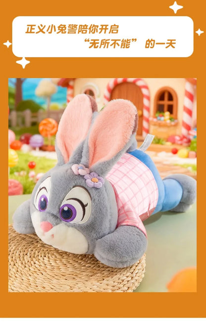45/60/80cm Big Size Judy Hopps Nick Wilde Anime Plush Stuffed Doll Zootopia Kawaii Peluche Children's Kawaii Pillow Holiday Gift