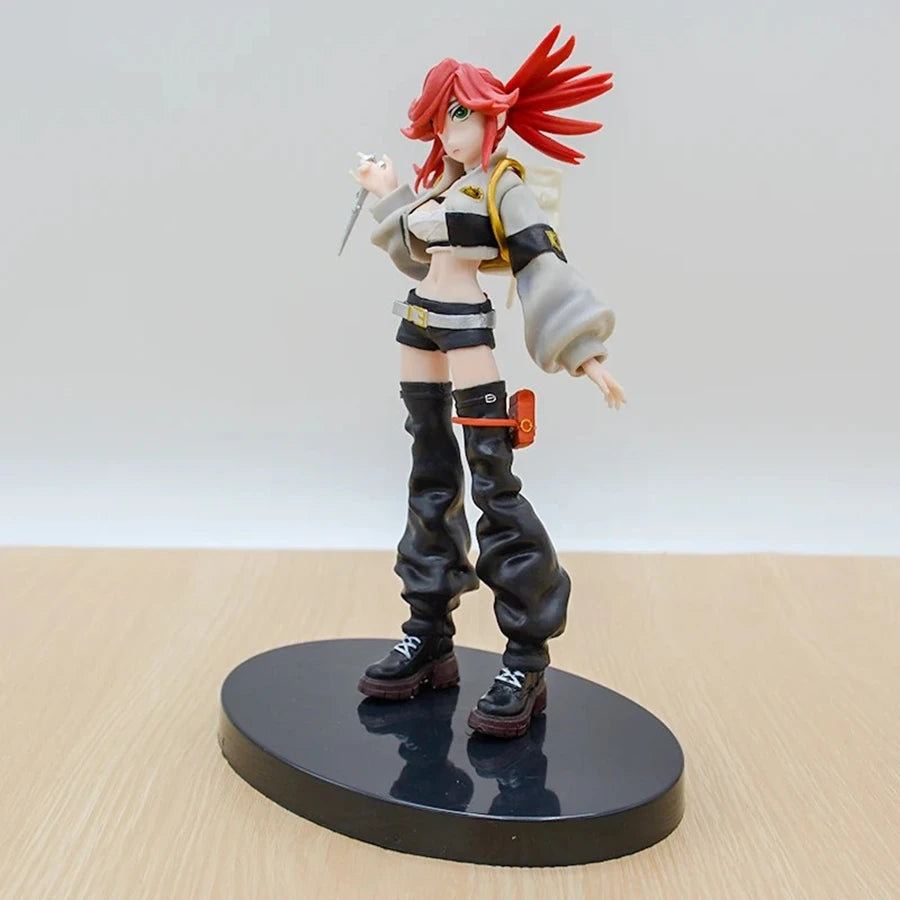 21cm/8.27in GACHIAKUTA Anime Figure GACHI AKUTA Rudo/Riyo Action Figure Enjin/Zanka Figurine PVC Adult Collection Model Doll Toy