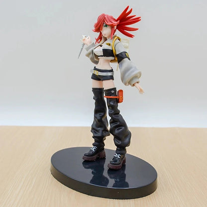 21cm/8.27in GACHIAKUTA Anime Figure GACHI AKUTA Rudo/Riyo Action Figure Enjin/Zanka Figurine PVC Adult Collection Model Doll Toy