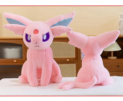 40/70cm Espeon Pokemon Plush Toys Large Anime Doll Pillow Cartoon Giant Pokémon Eifie Plushie Stuffed Gift for Kids Christmas