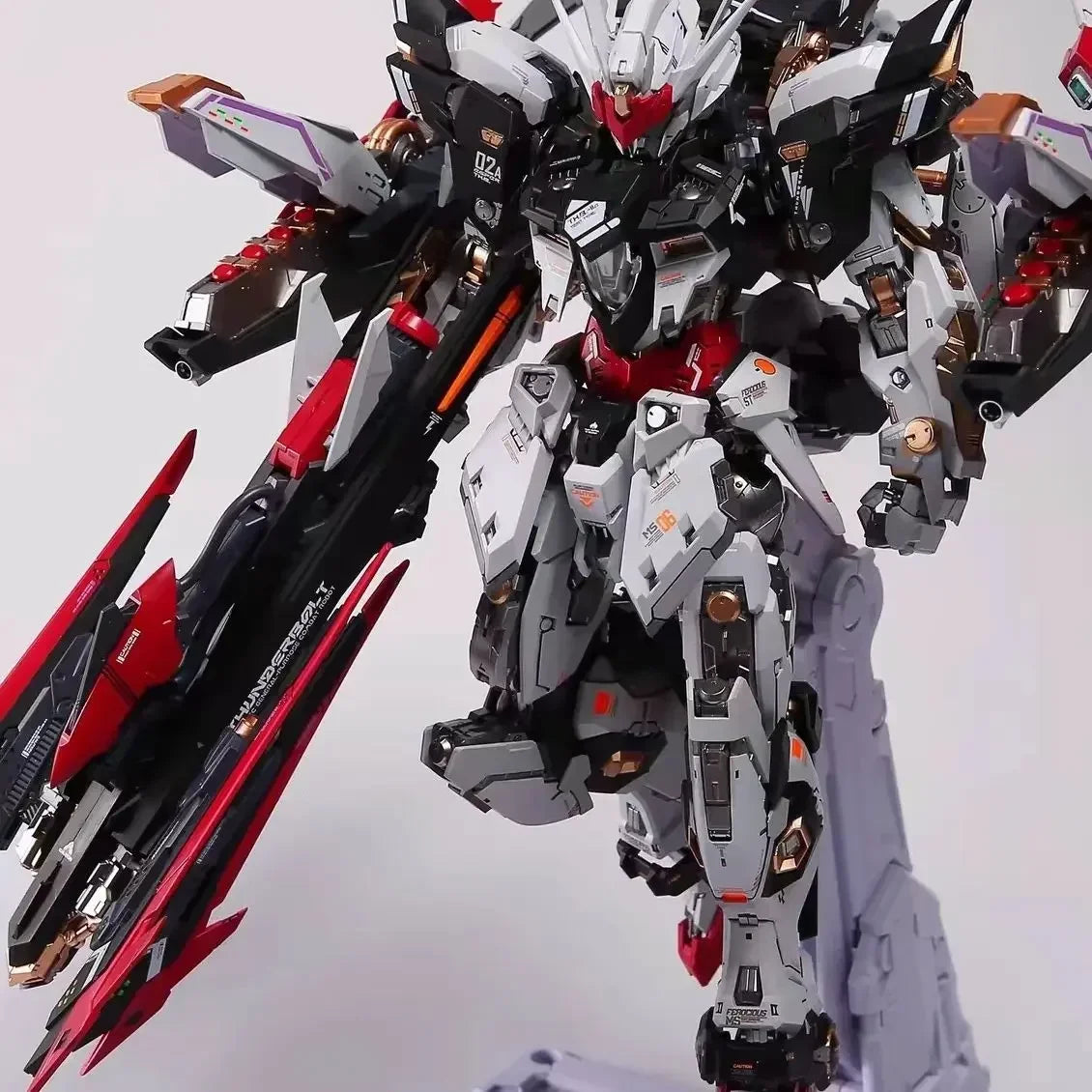 Thunder Rmd 1/100 Action Figure Infinite Dimensional Mech Model Anime Collection Desk Decor Toy - with box