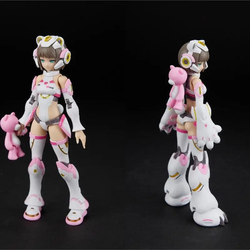 Jehuty 1/10 Scale Sloth Seven Deadly Sins Series Human Bear Rhinoceros Mecha Musume Articulated Assembly Model Set