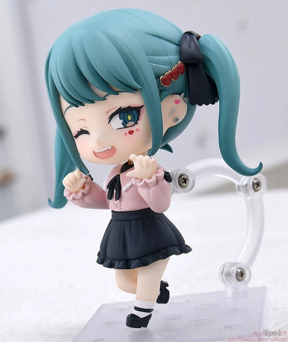 10cm #2239 Hatsune Miku Anime Figure Kawaii The Vampire Hatsune Miku Action Figure Room Decorations PVC Collection Model Toys