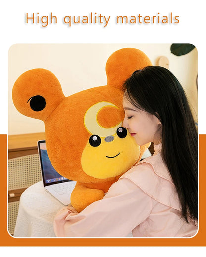 30/80cm Large Teddiursa Pokemon Plush Toys Anime Doll Cute Pillow Cartoon Giant Pokémon Plushie Stuffed Gift for Kids Christmas