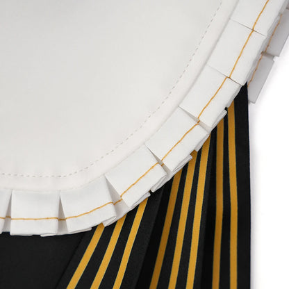 Zenless Zone Zero Dialyn Cosplay Costume Wig Uniform Earrings Headwear Krampus Compliance Authority Halloween Party for Women