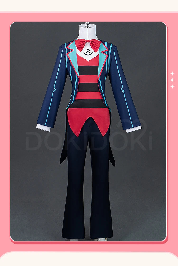 IN STOCK Vox Cosplay Costume Anime Cosplay【XS-3XL】DokiDoki-N Vees Vox Cosplay Hat Demon Men Costume Vox Plus Size