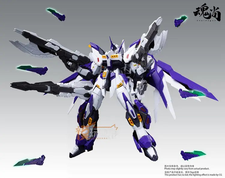 AM 1/100 FA Assault Final Shadow Series Alloy Die Casting Frame Action Figure Detachable Parts Assembly Model Collectible Toy