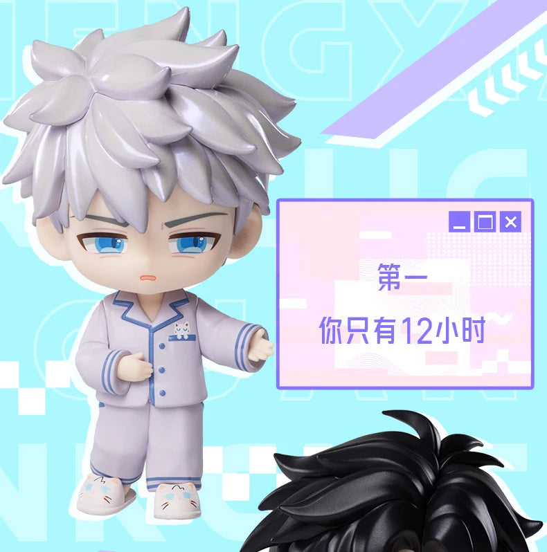 Link Click Season 2 Back In Time Series Cartoon Lu Guang Chen Xiaoshi Li Tianchen Li Tianxi Qiao Ling Figure Model Toy Kids Gift