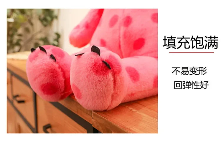 Cute Polka Dot Cat Plushie Doll Internet Famous Plush Toy Cat Doll Pillow Cushion for Girls Sleeping Gift Charming Skin-Friendly