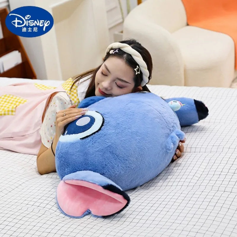 40x80cm Big Size Stitch Disney Anime Plush Stuffed Doll Cartoon Room Decoration Plush Pillow Children's Holiday Gift