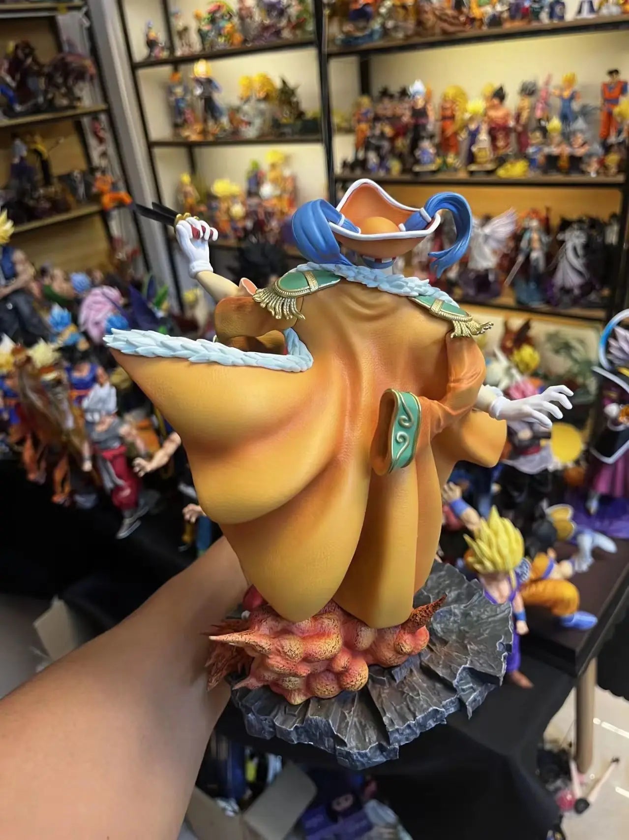 Presale One Piece Buggy Figure 28cm Four Emperors The Clown Buggy PVC Anime Action Figure Toy Collection Model Statue Gift