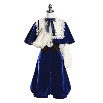 Souseiseki Cosplay Costume Anime Rozen Maiden Cosplay DokiDoki Women Cute Blue Dress Christmas Costume Souseiseki Cosplay