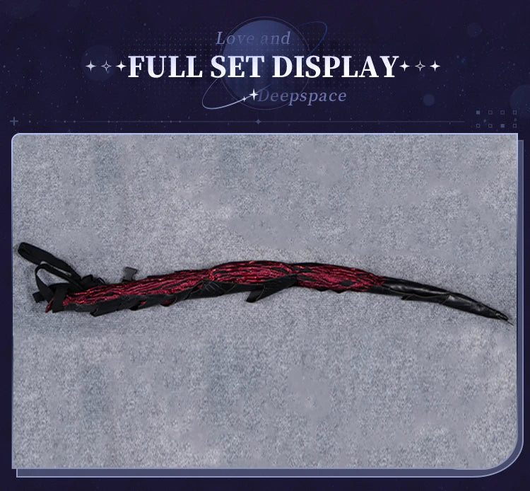 Abyss Lord Heroine Cosplay Costume Game Love and Deepspace【XS-2XL】DokiDoki-R Women Red Dress Halloween Qinche Sylus Plus Size