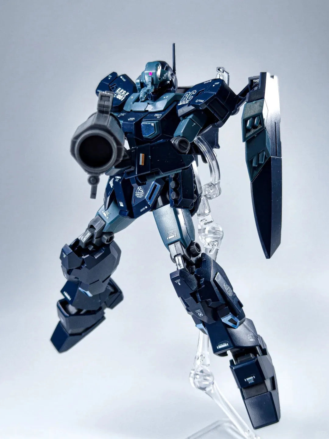 BAOBAO Jesta J4 RGM-96Xs HG 1/144 Team BC Assembly Model Kit Action Figure Plastic Model Toy Robot Gifts