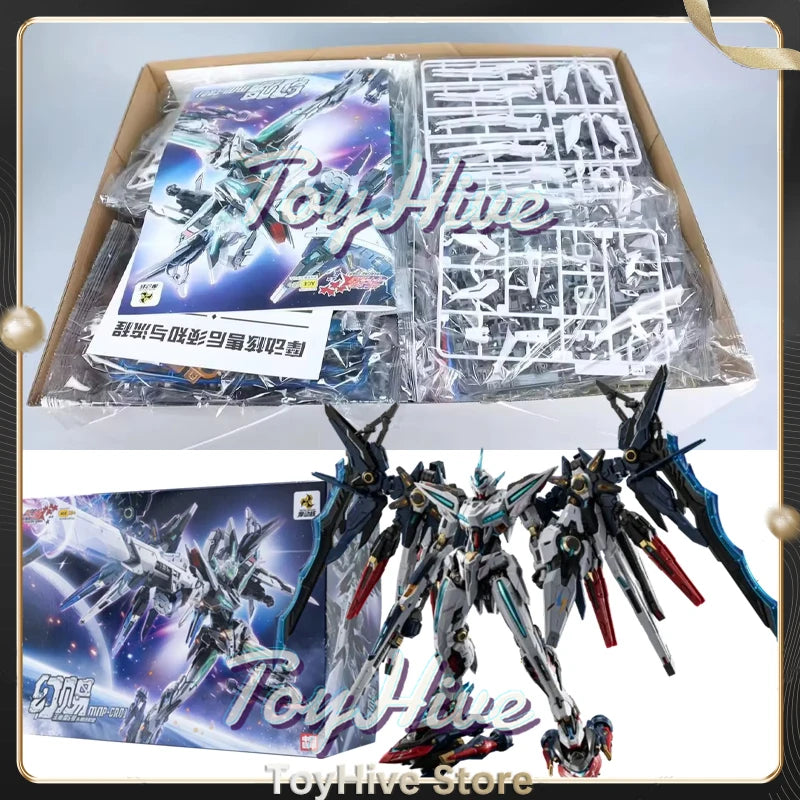 【In Stock】 100% Genuine MOTOR NUCLEAR MNP-CR01 HUANCI 22CM Assembling Movable Model Toys Alloy Skeleton Mecha Figurine Toy Gifts